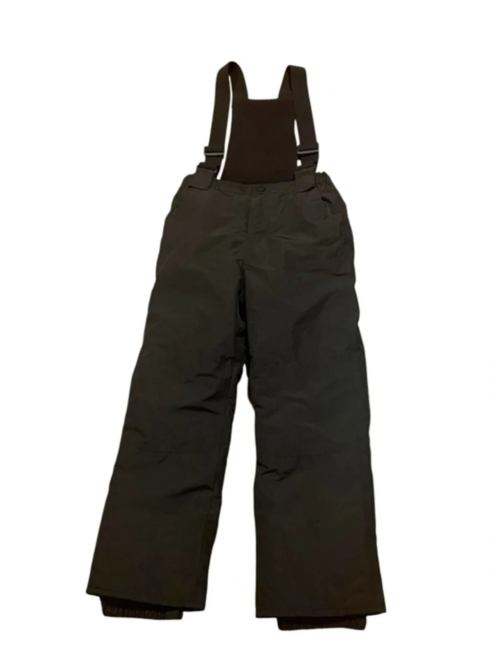 Youth Size 8 Snowbibs Childrens Place Black Snow Pants Overalls Boys Medium